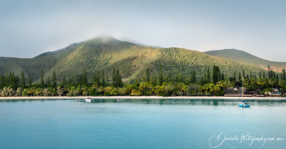 Isle of Pines Kuto Bay Panorama, New Caledonia